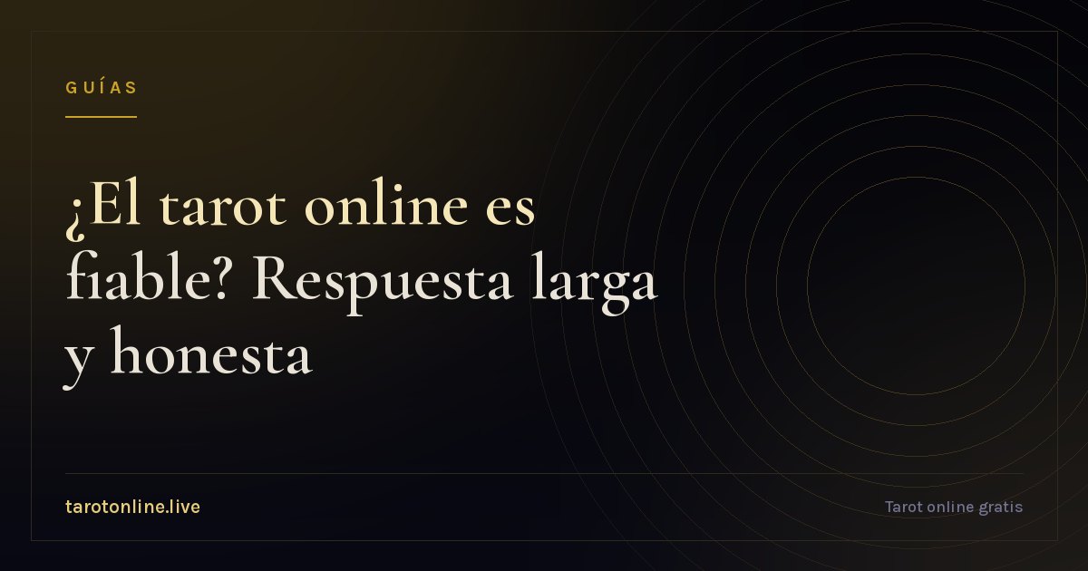 Pantalla mostrando una tirada de tarot online junto a una baraja física